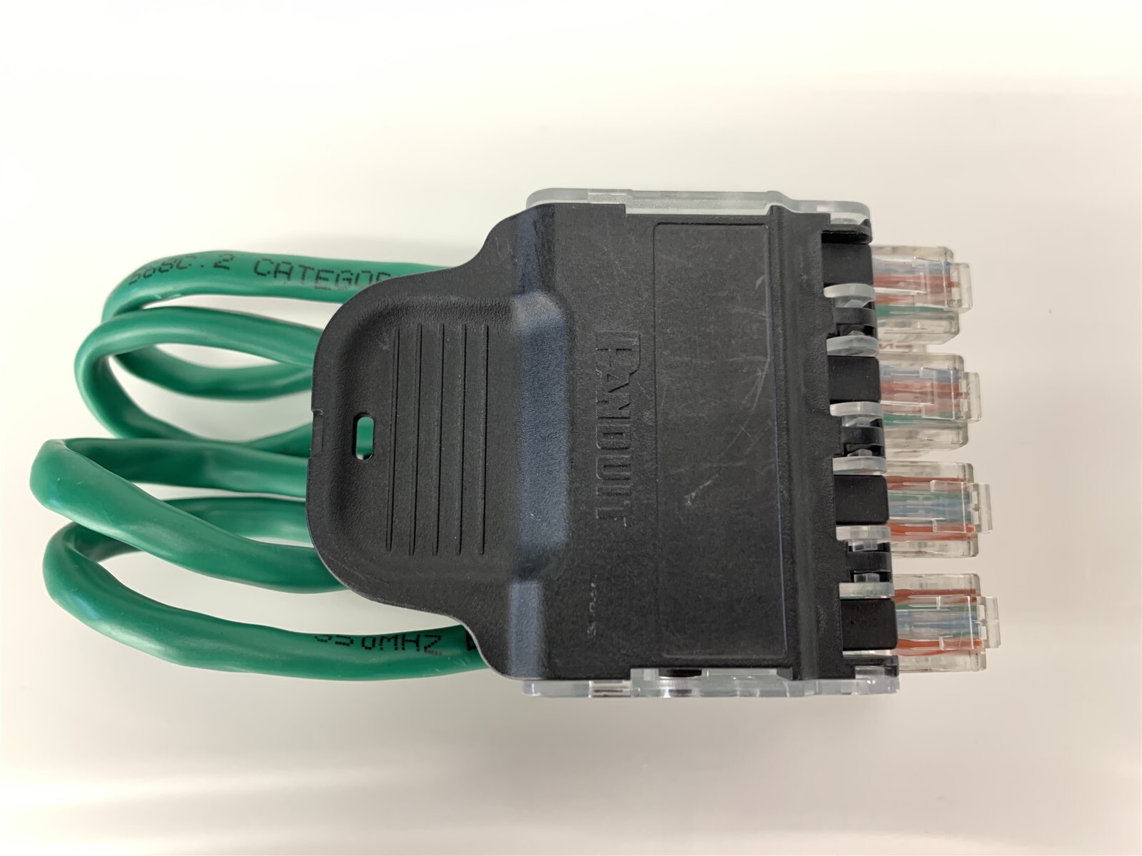 Panduit QuickNet Loose Plug Pack 8-port QPPN8BL - Black