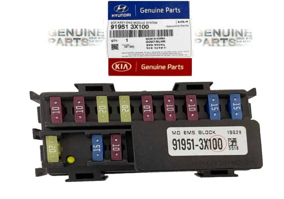 Engine Module System EMS Fuse Block Box 2011-2016 Elantra & Forte 2014-2018⭐⭐⭐⭐⭐