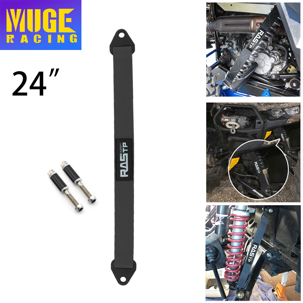 1 PCS  24" Black Limit Straps Shock Suspension 10,000 Lb