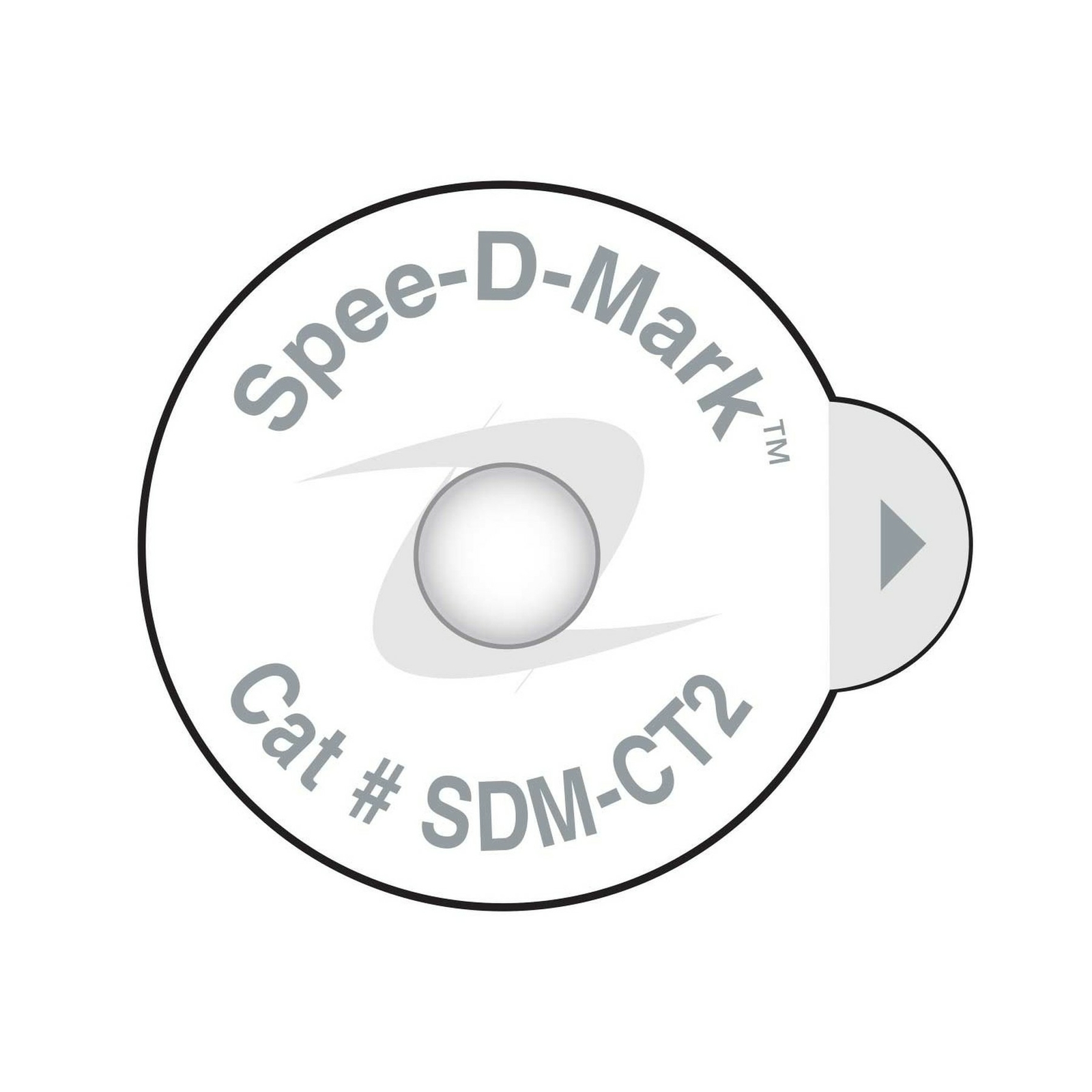 Spee-D-Mark SDM-CT2 CT Skin Marker Radiopaque, 4.0 mm Size (Box of 50)