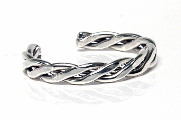 Sterling Silver Toe Ring Polished twisted Rope Adjustable Gift Boxed Made in UK