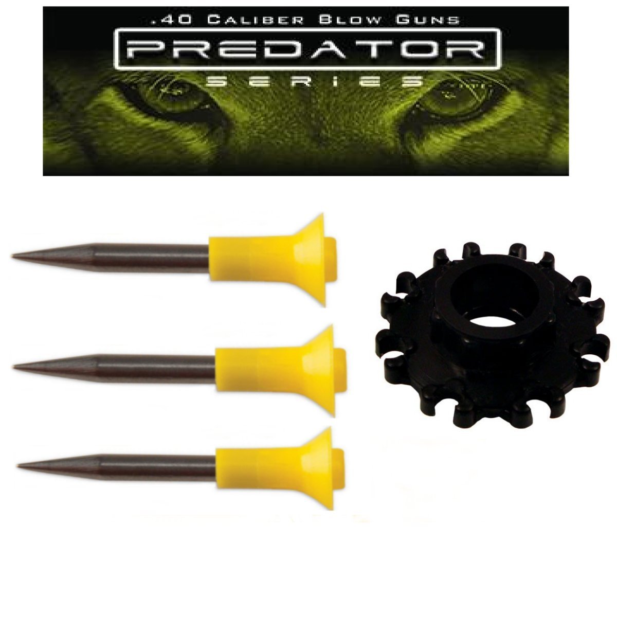 Predator 50 pack of .40 caliber Hunting Spikes with Holder