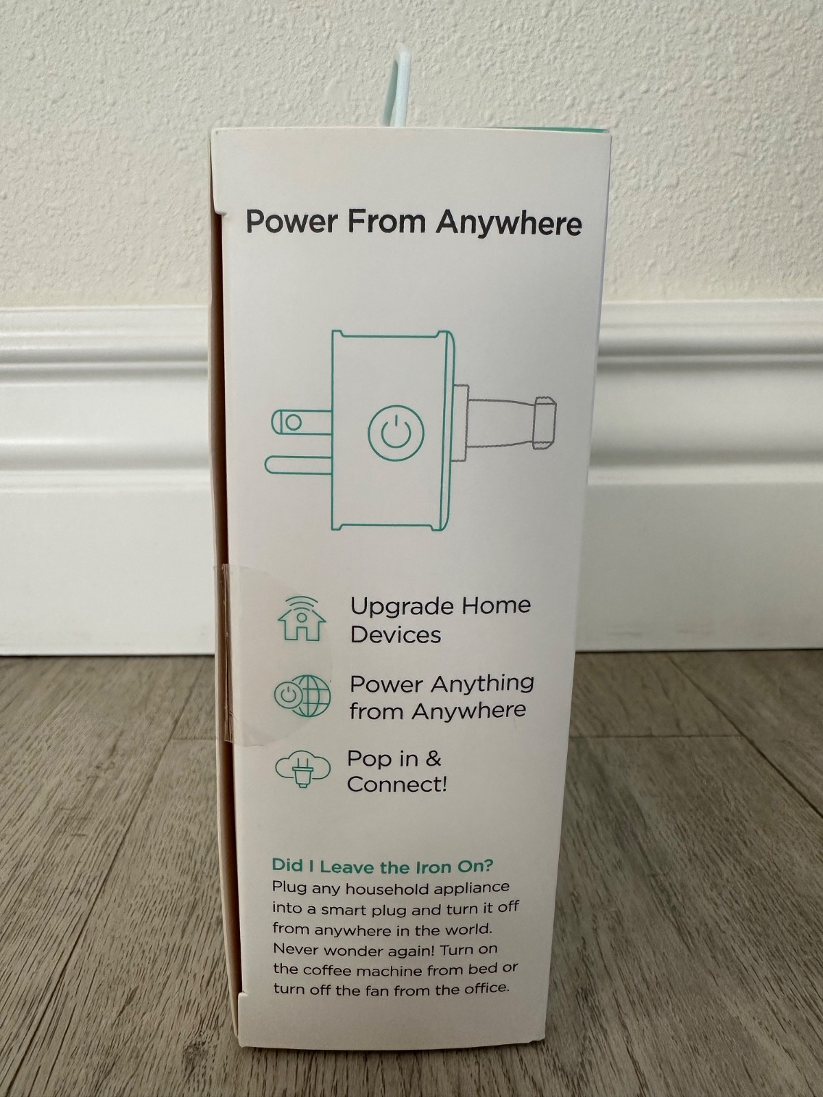 tiHome Flow Smart Plug - WiFi Indoor Plug 2-Pack - Compatible w/ Alexa & Google
