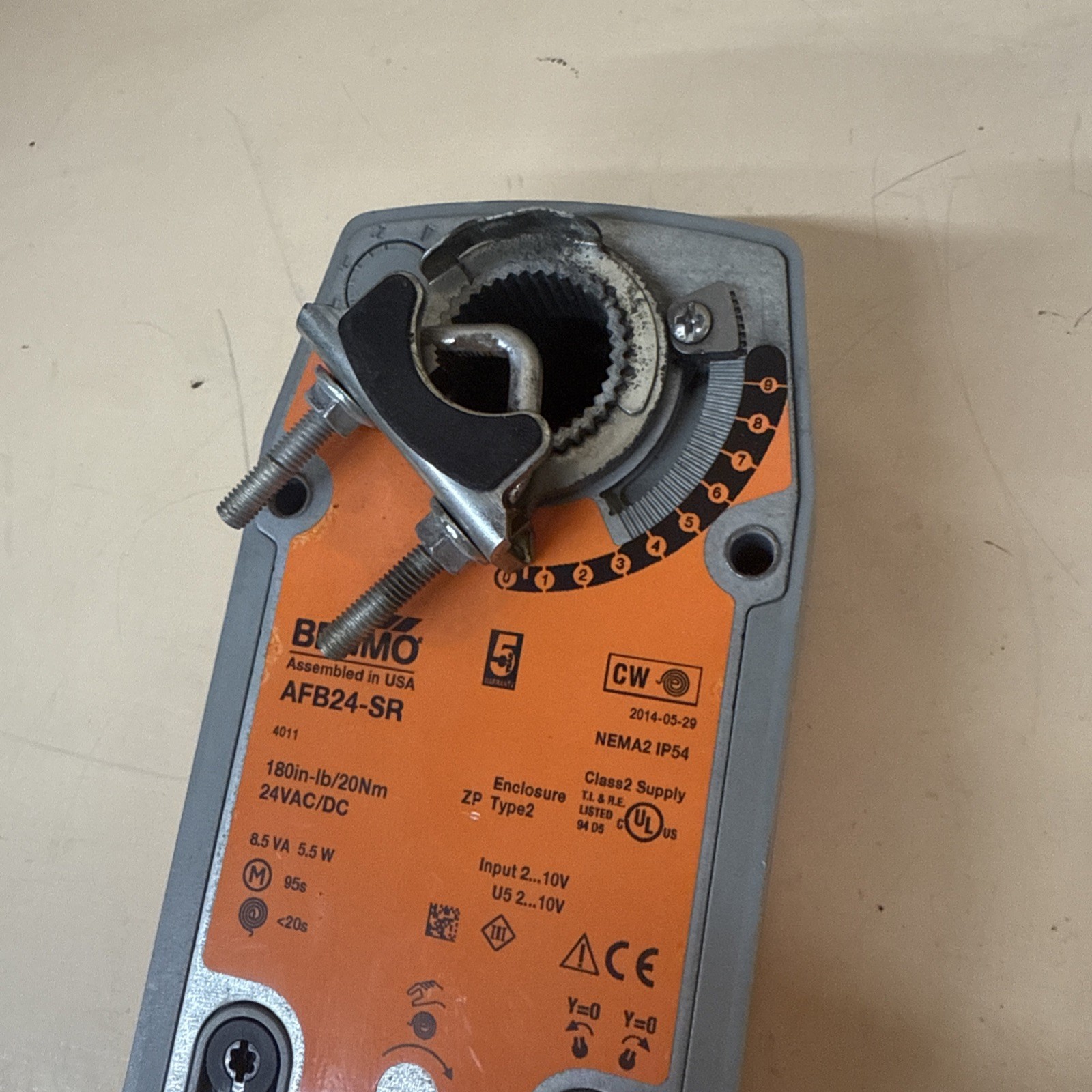 Belimo AFB24-SR Spring Return Fail-Safe Proportional Damper Actuator