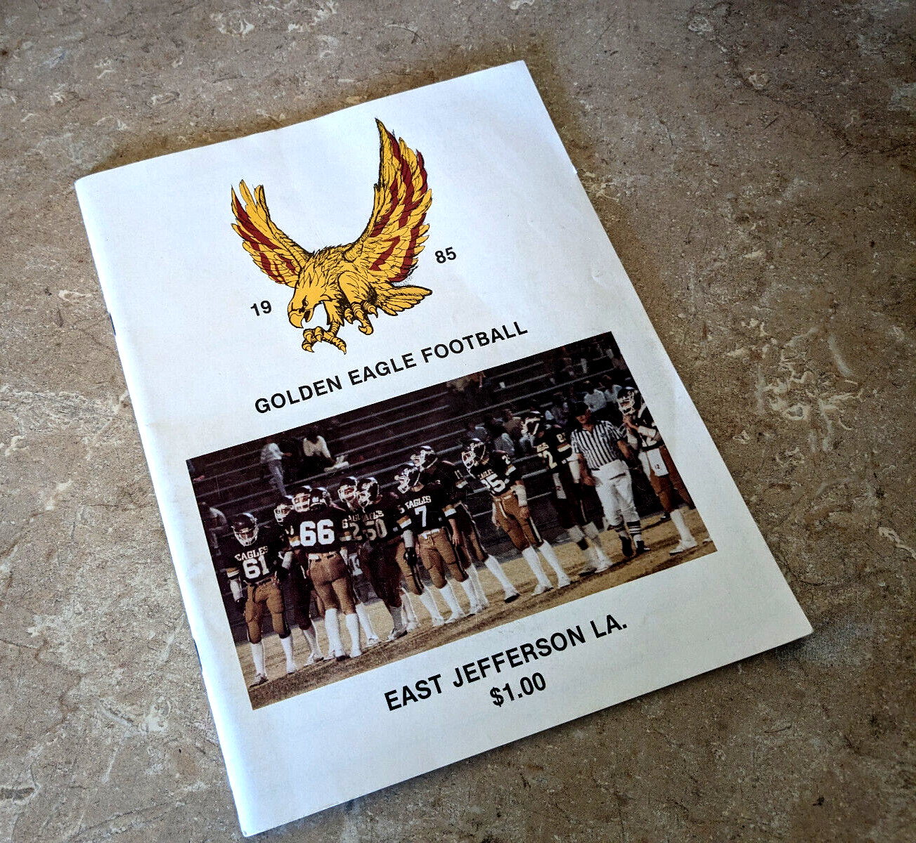 Niceville, Florida  GOLDEN EAGLE FOOTBALL 1985 Program - FAST SHIPPING