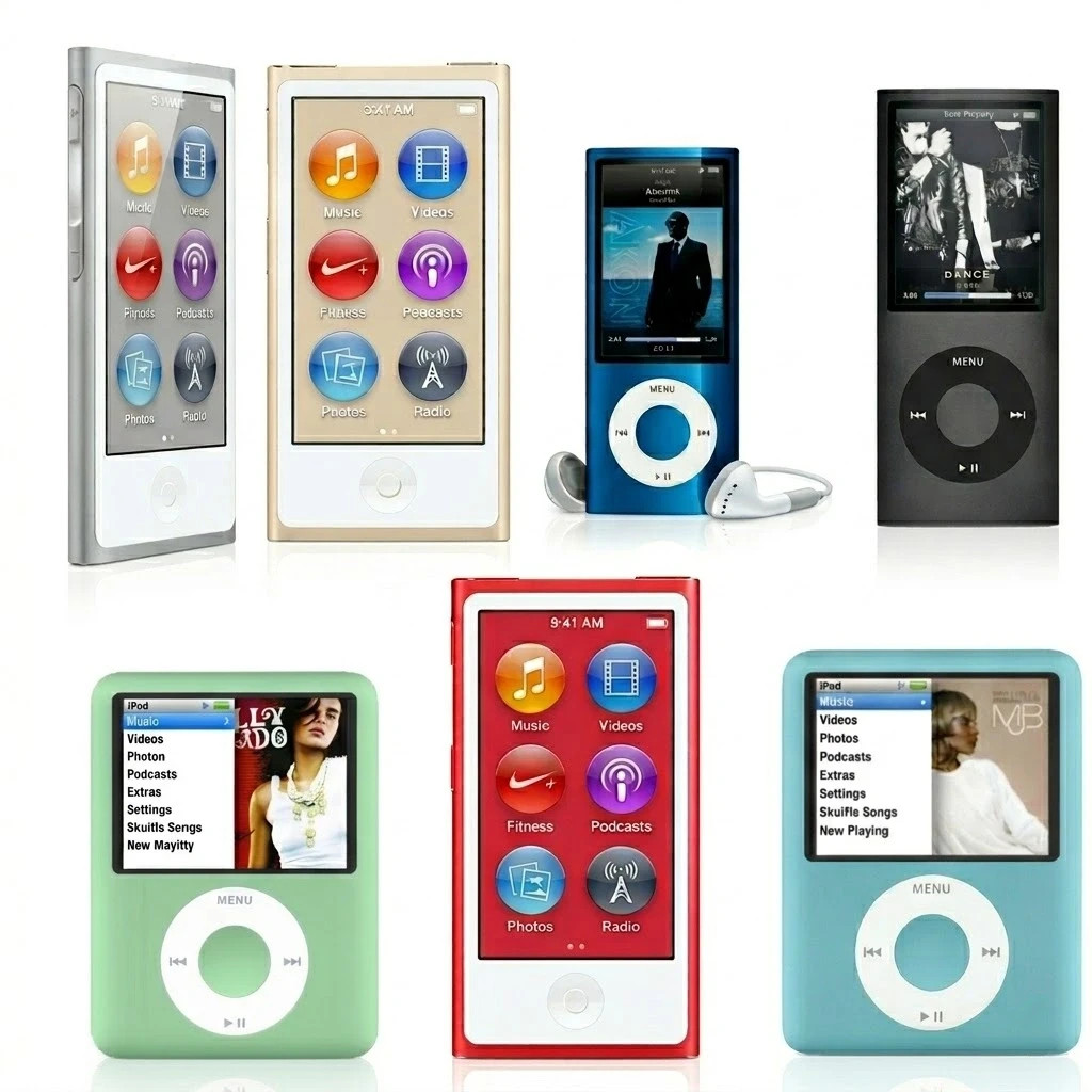 New Sealed Apple iPod Nano 3rd 4th 5th 6th 7th Gen 8GB 16GB MP3 Player US STOCK