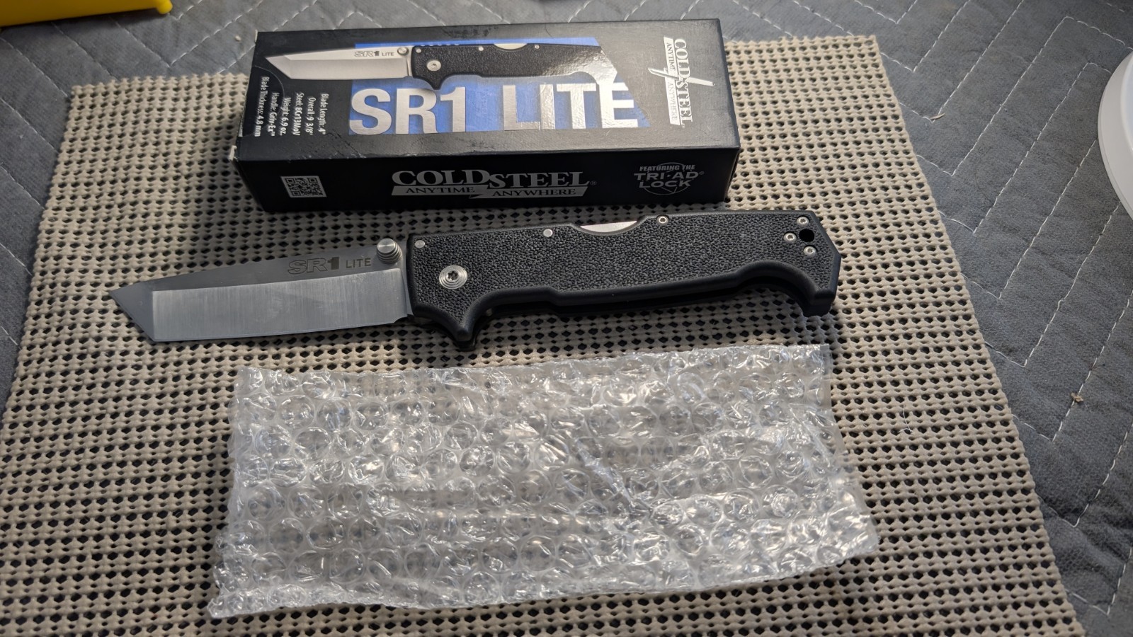 Cold Steel 62K1A Sr1 Lite Folder 4 In Blade G-10 Handle Tanto Pt