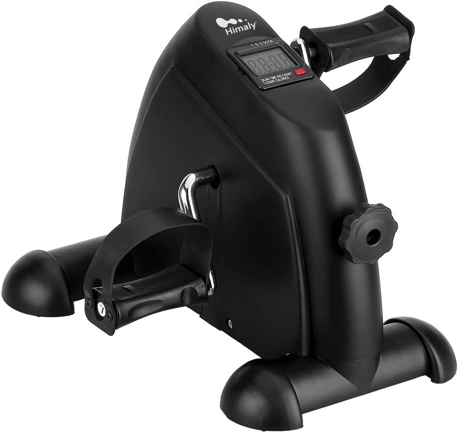 Digital LCD Mini Exercise Bike: Portable Arm & Leg Pedal Exerciser for Home Use