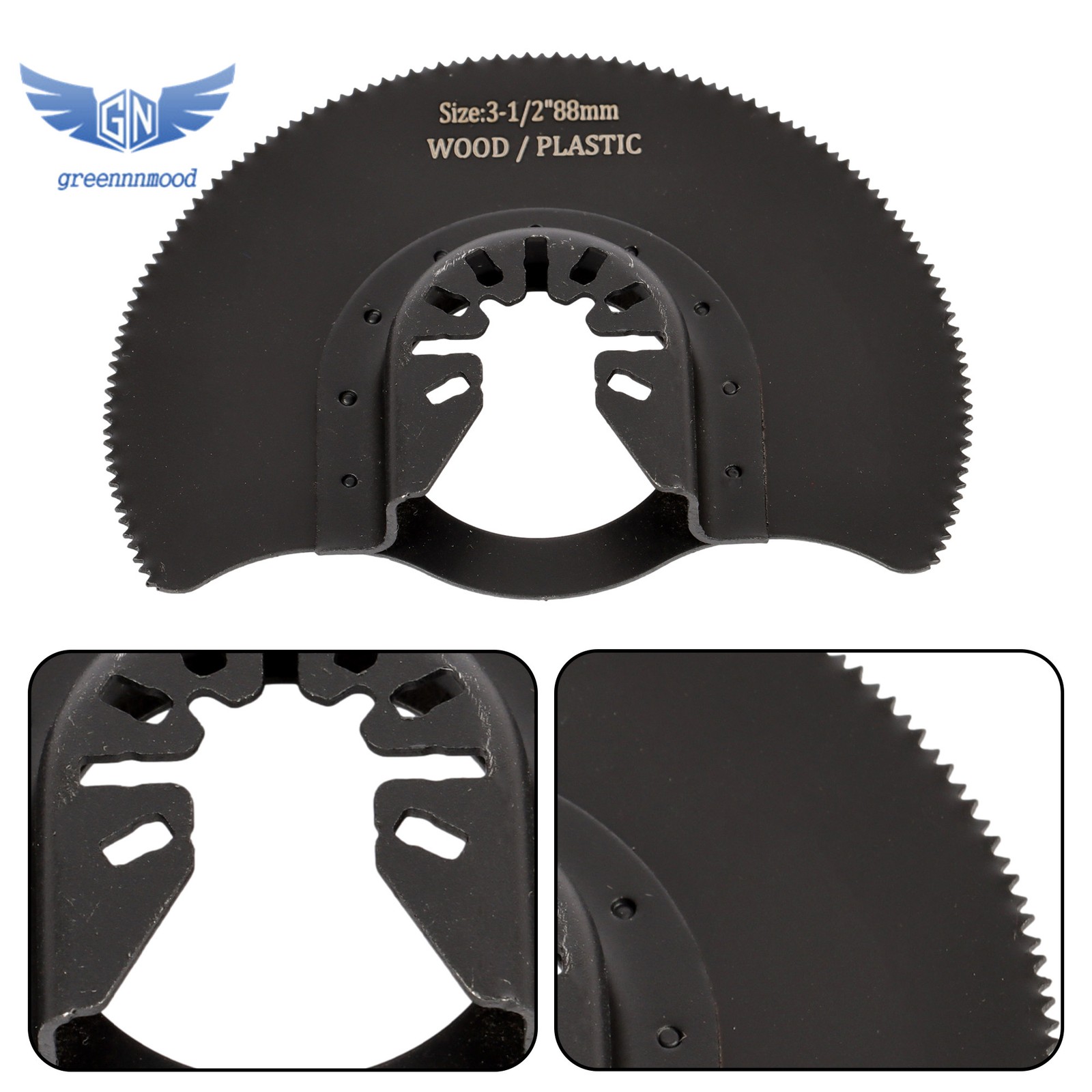 35PCS Multitool Blades 7 Types Titanium Oscillating Tool Quick Saw Blades