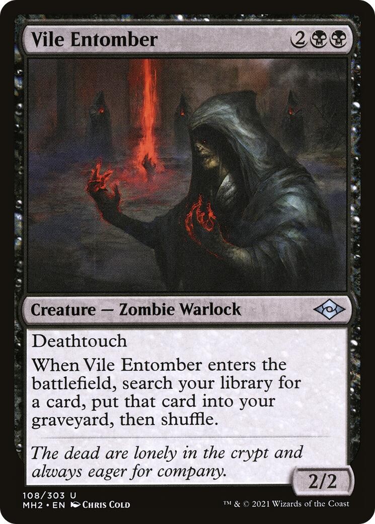 NM - Vile Entomber [MH2 - 108] Modern Horizons 2