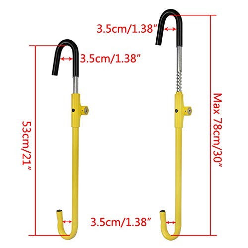 Car Steering Wheel to Brake Pedal Lock Auto Security Product Anti-Theft Yellow