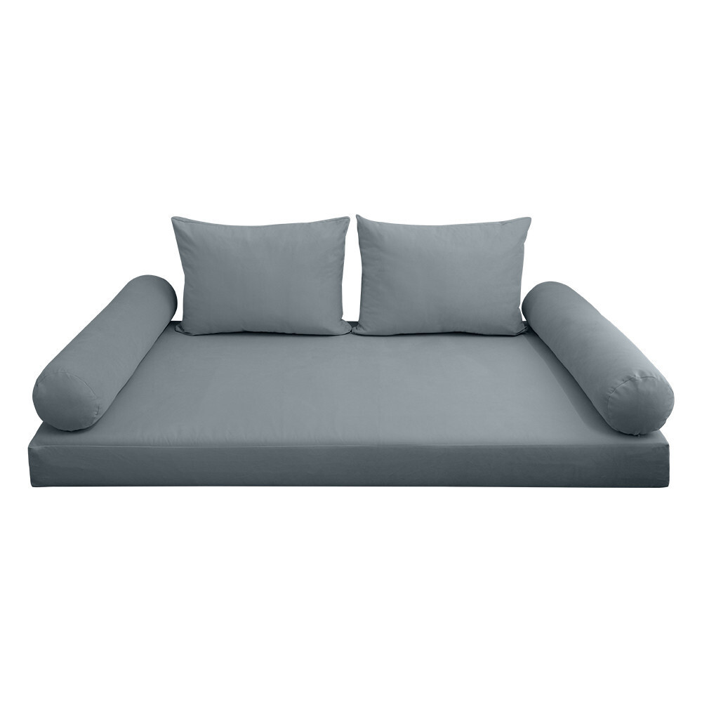 STYLE V1 TwinXL Velvet KnifeEdge Indoor Daybed Mattress Pillow |COVER ONLY|AD347
