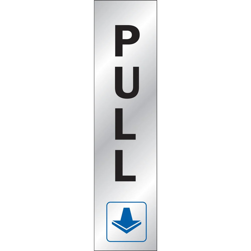 Hy-Ko™ Pull Sign 4.5" x 4.5" (10 pcs.)