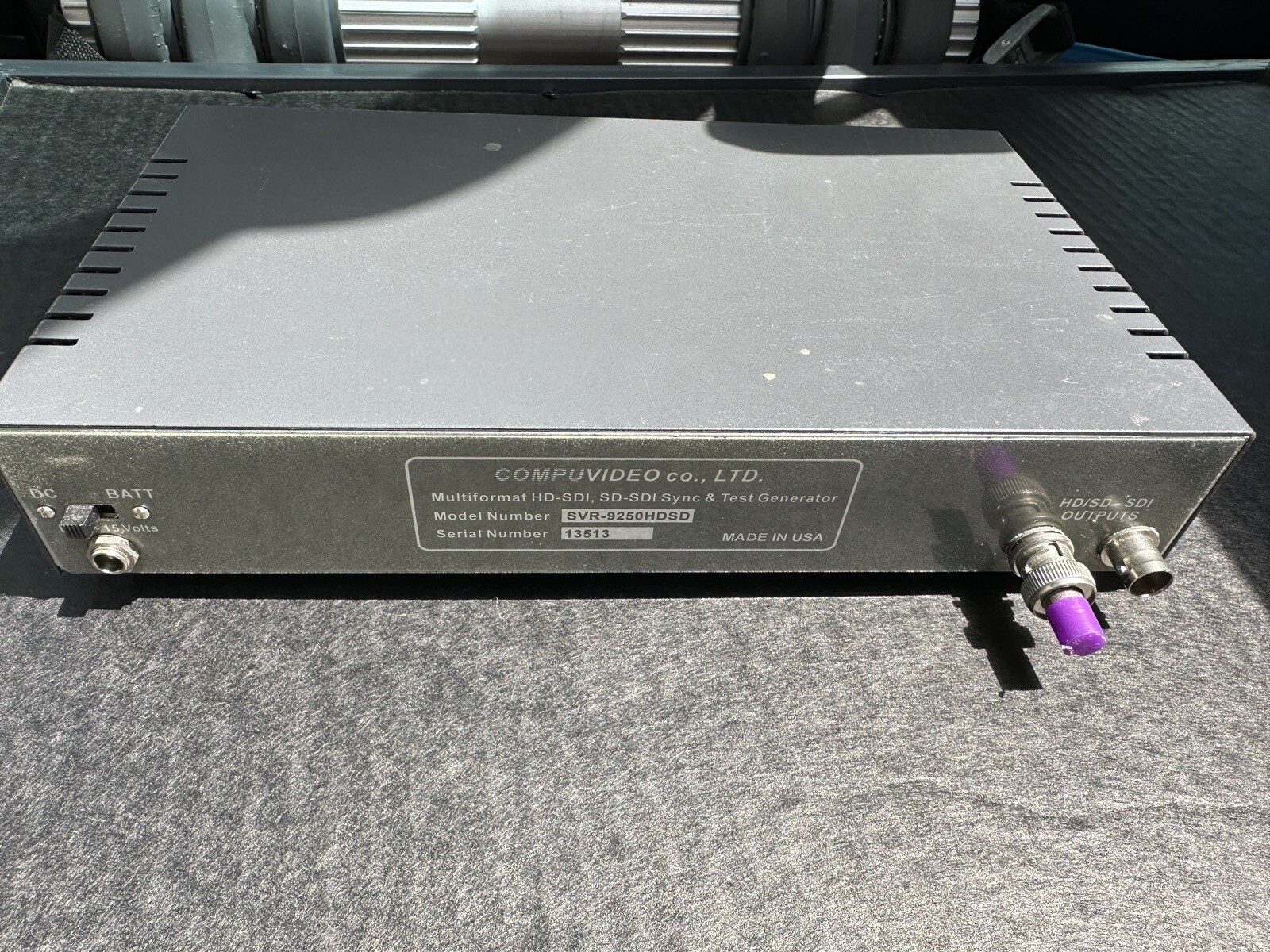 Compuvideo svr-9250hdsd Sync And Test Generator