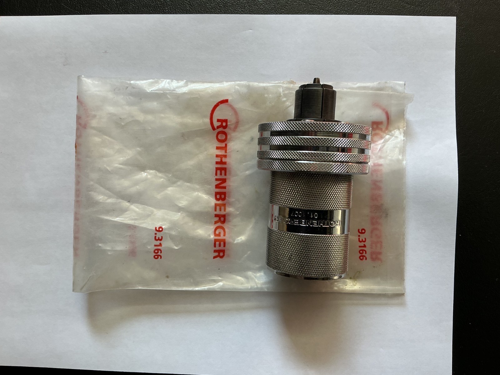 Rothenberger Type S Expander Adapter and 1” Type S Expander Head