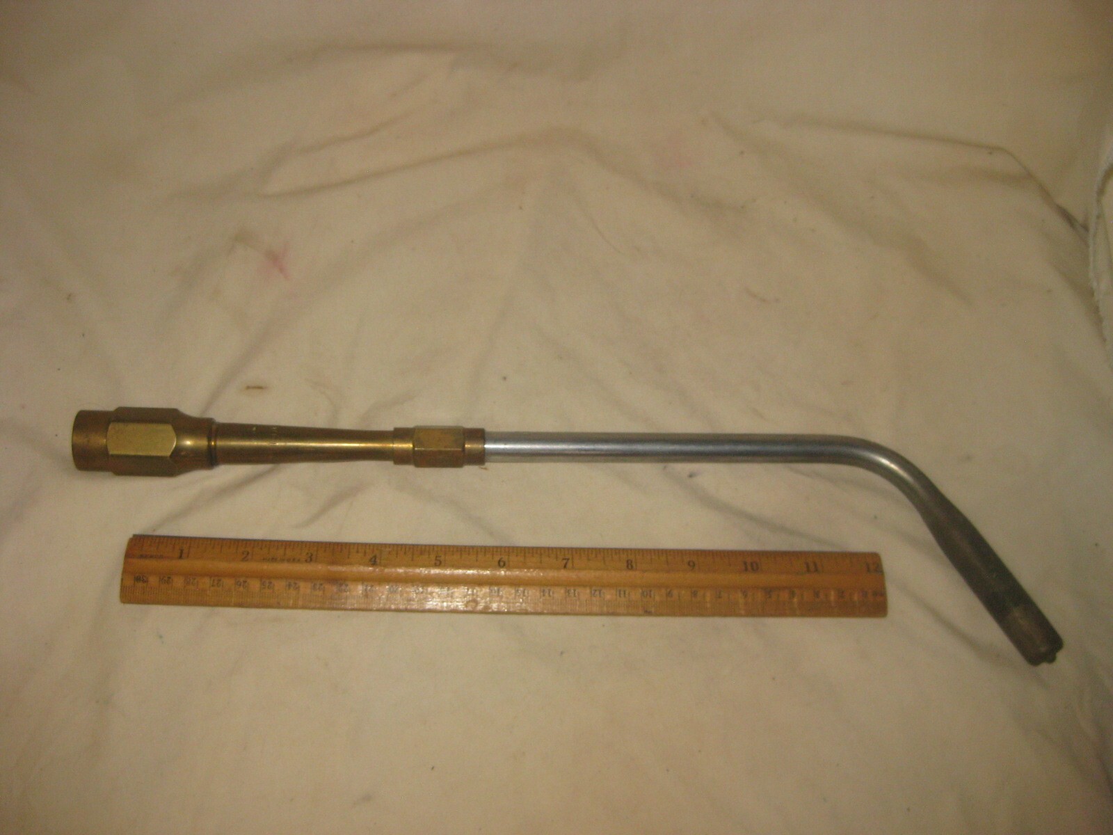 pre-owned OXWELD 100A 100 welding torch end nozzle heating assembly