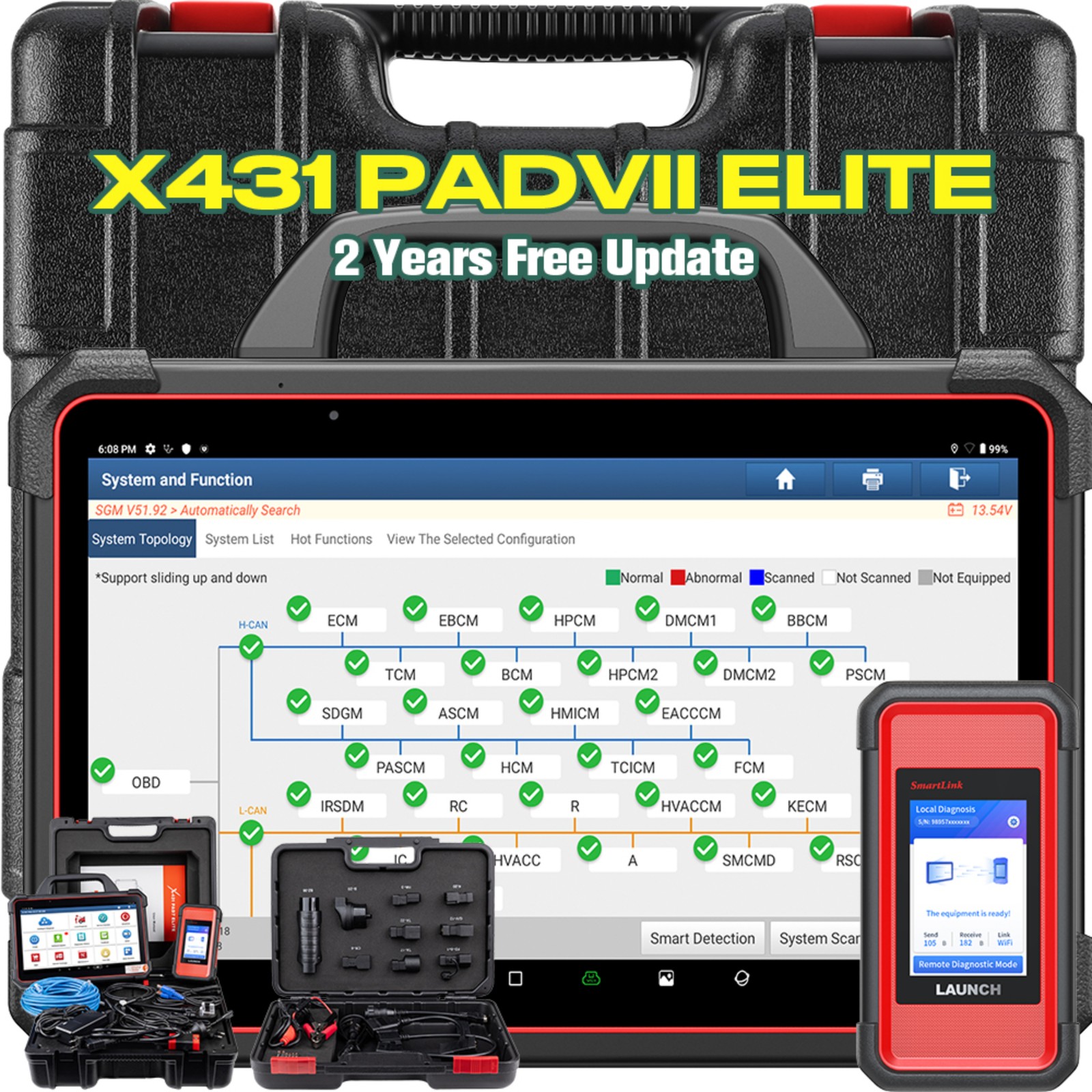 2026 LAUNCH X431 PAD VII ELITE PAD 7 PRO Diagnostic Scan Key Programming Coding