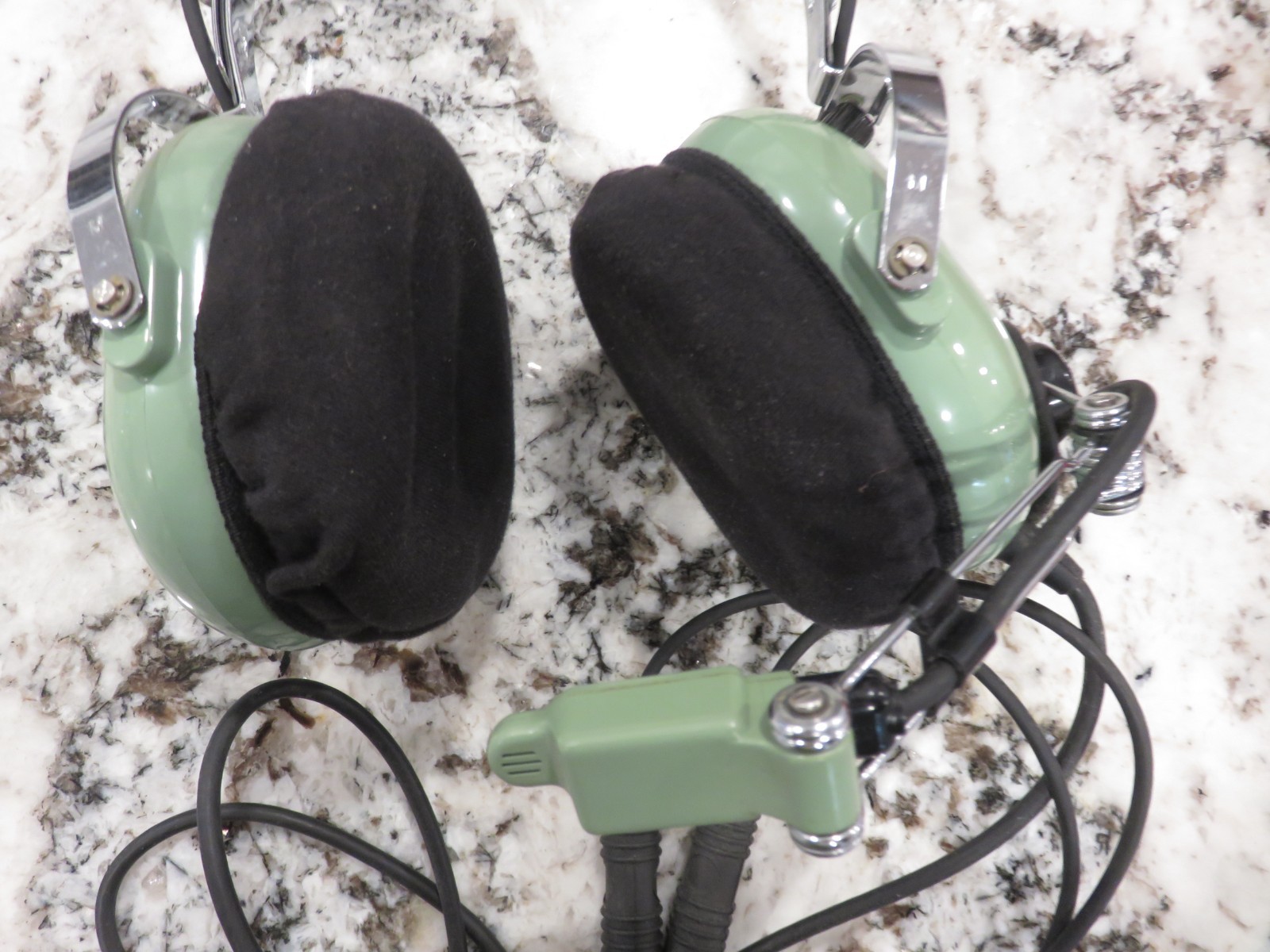 VTG David Clark Model H10-40 Aviation Headset with M4 Microphone - Untested READ