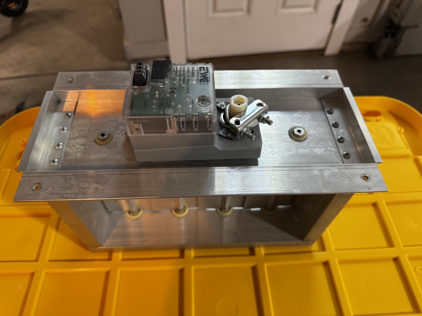 EWC Controls 8X12ND Rectangular Motorized Damper