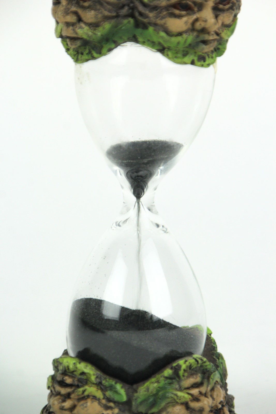 Celtic Green Man Hand Painted Decorative Hourglass Sand Timer