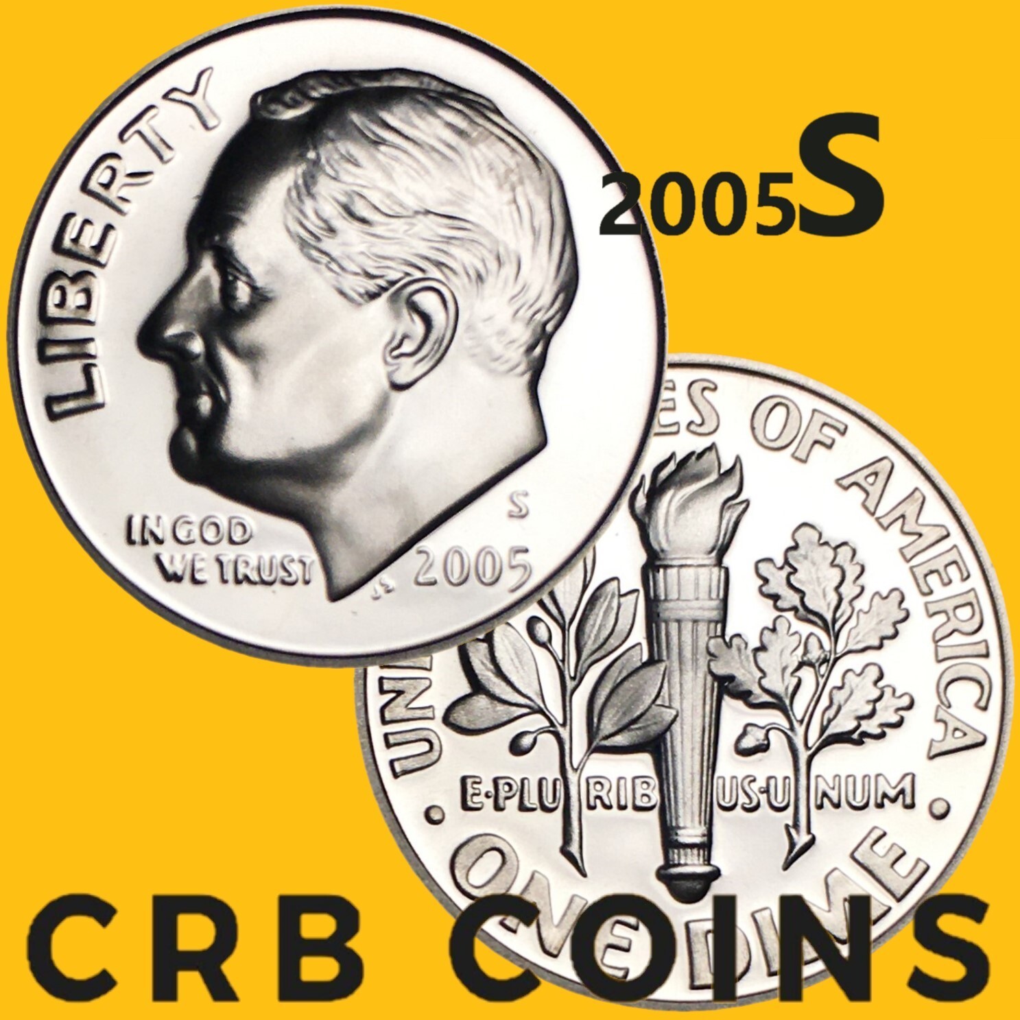 2005-S Proof Roosevelt Dime - (UNC) Clad KM#195a - D05SC