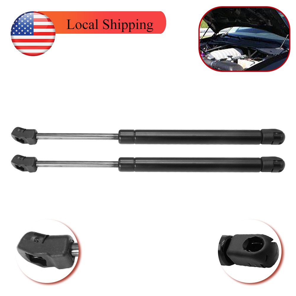 2pcs Bonnet Gas Strut Arm Rods for Chrysler 300 2005-10 Dodge Charger