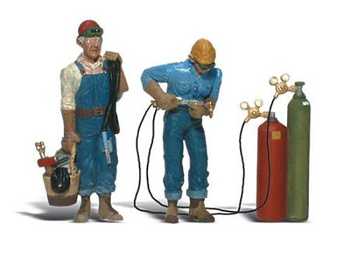 Woodland Scenic Accents(R) Figures - Welder Brothers - G Scale Model Railroad