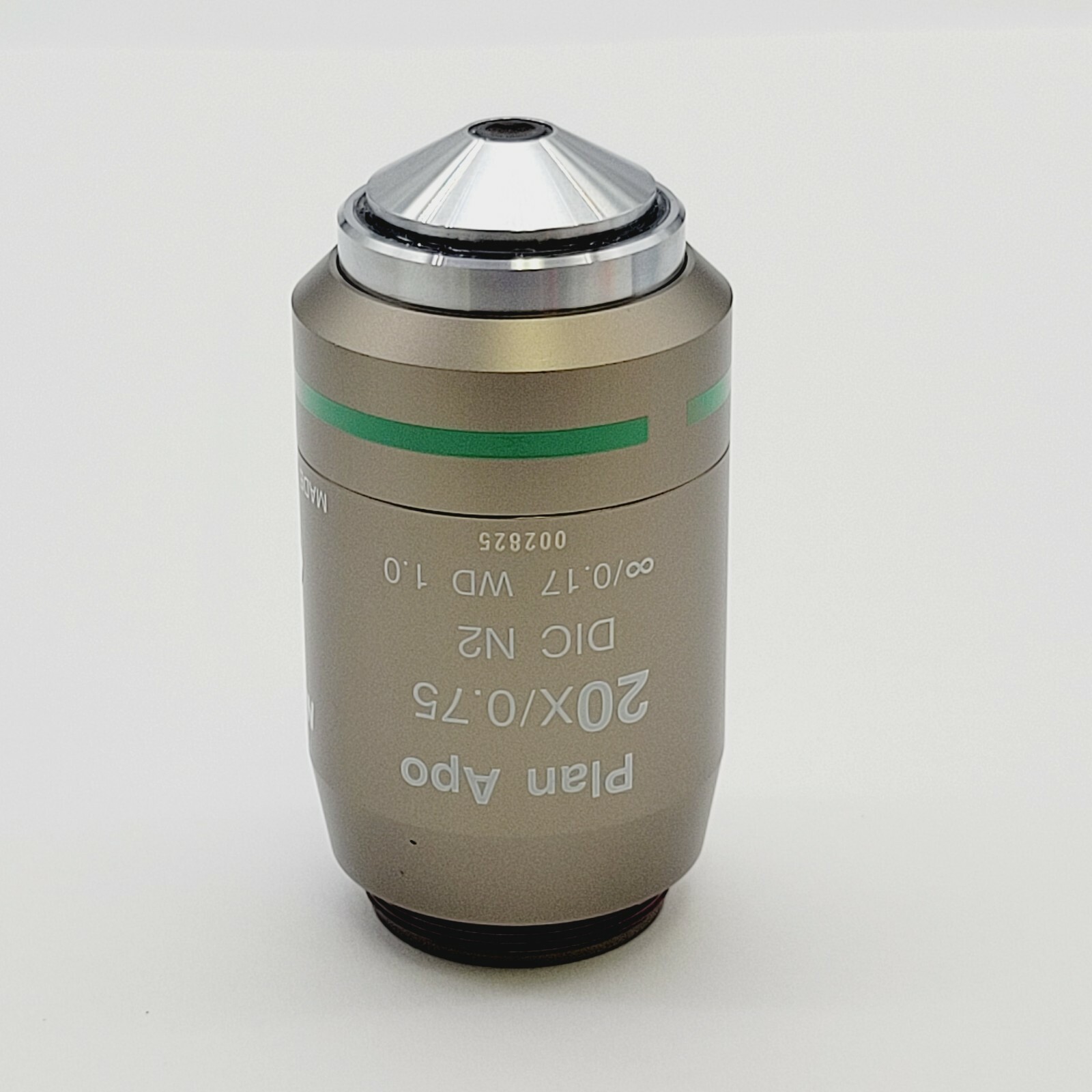 Nikon Microscope Objective CFI Plan Apo 20x DIC N2 ∞/0.17