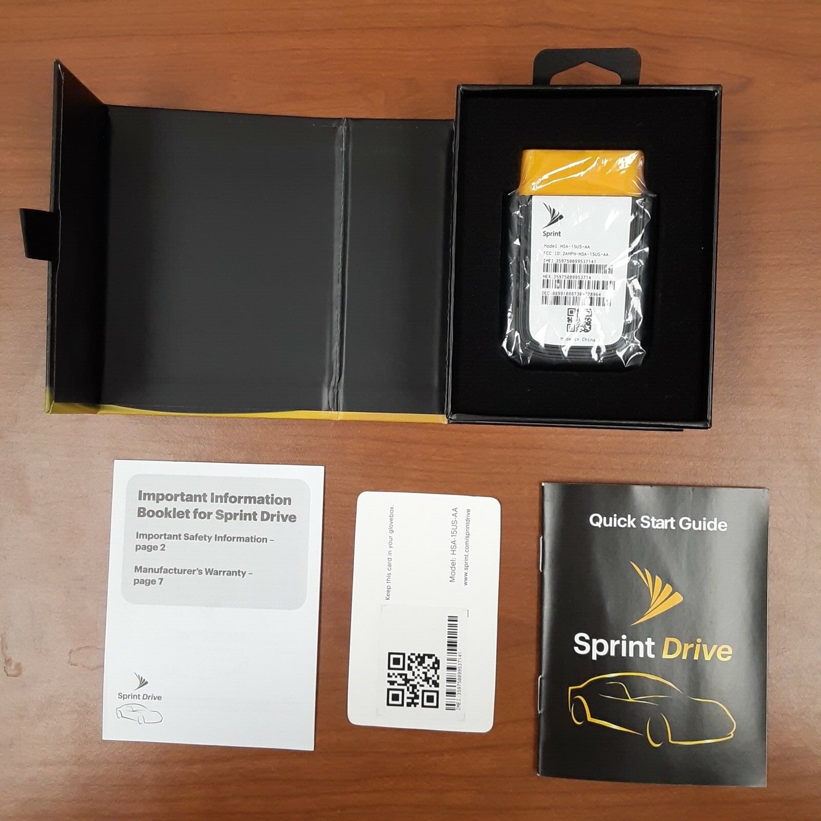 Sprint OBD Connected Car and Mobile Hotspot