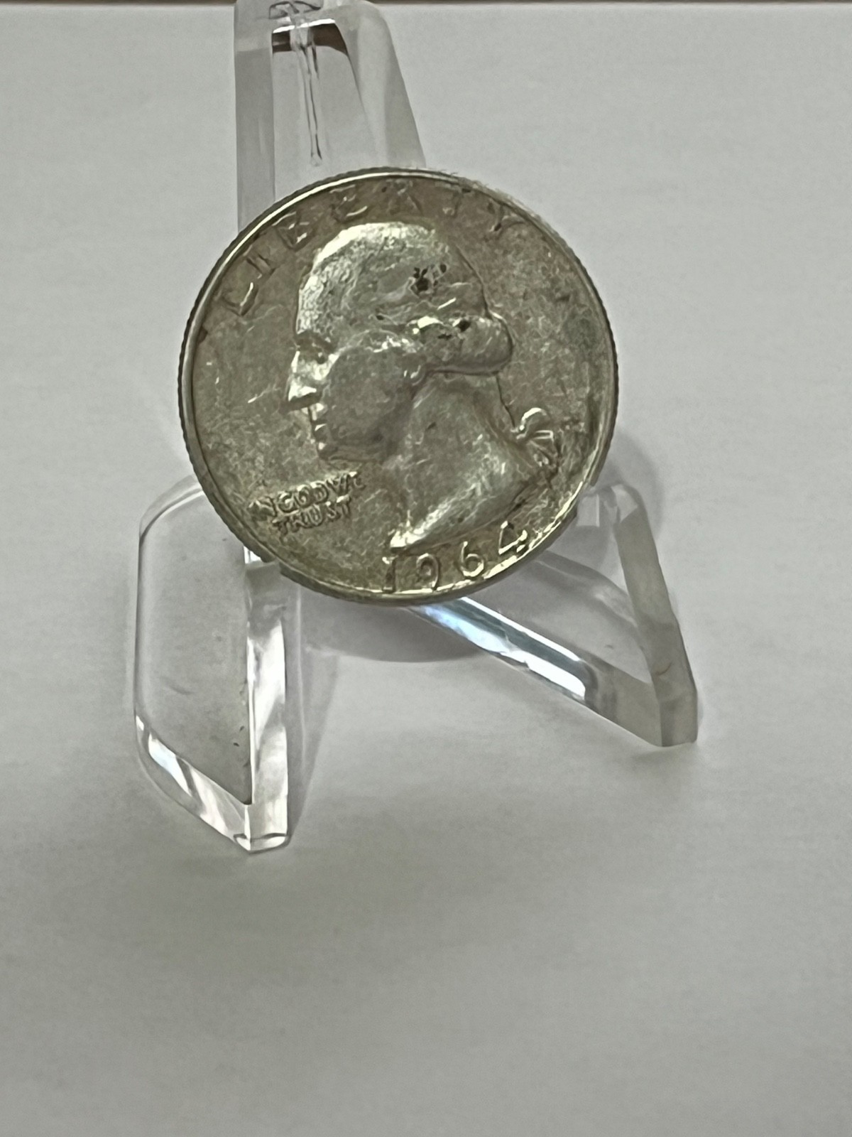 1964 Washington Silver Quarter 25c Nice Circulated # TC13