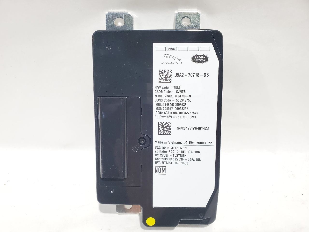 2019 Jaguar F-Pace New OEM Telematics Control Module t4a14247