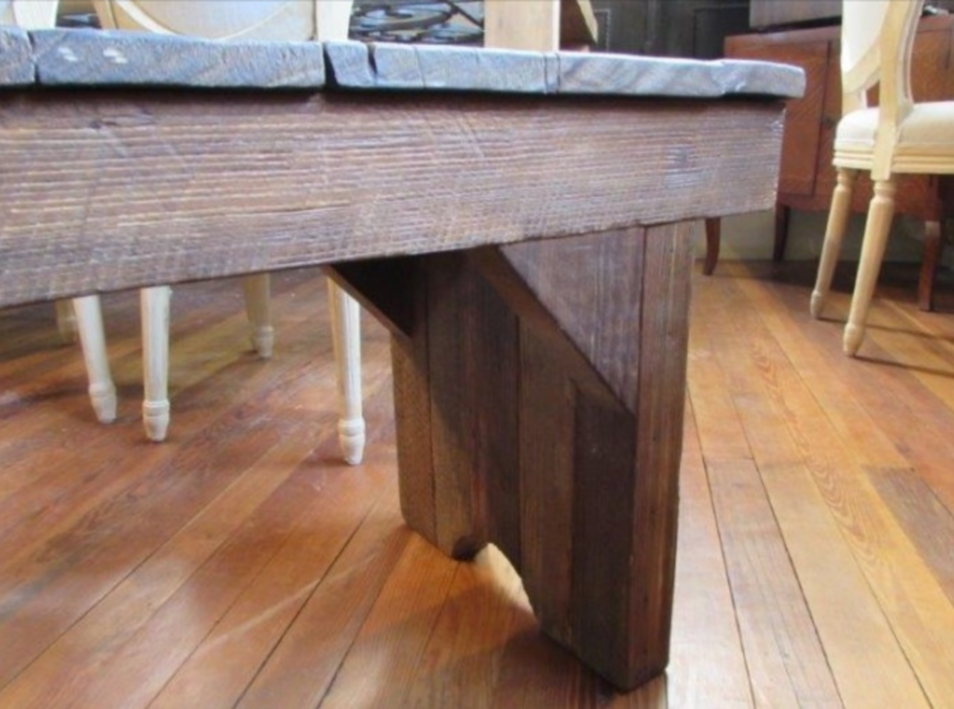 Antique Wooden Bench A3105