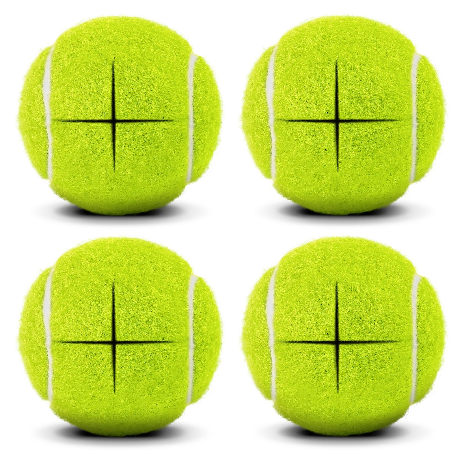 Precut Tennis Balls for Walkers, 4 PCS Heavy Duty Walker Accessories, Walker ...