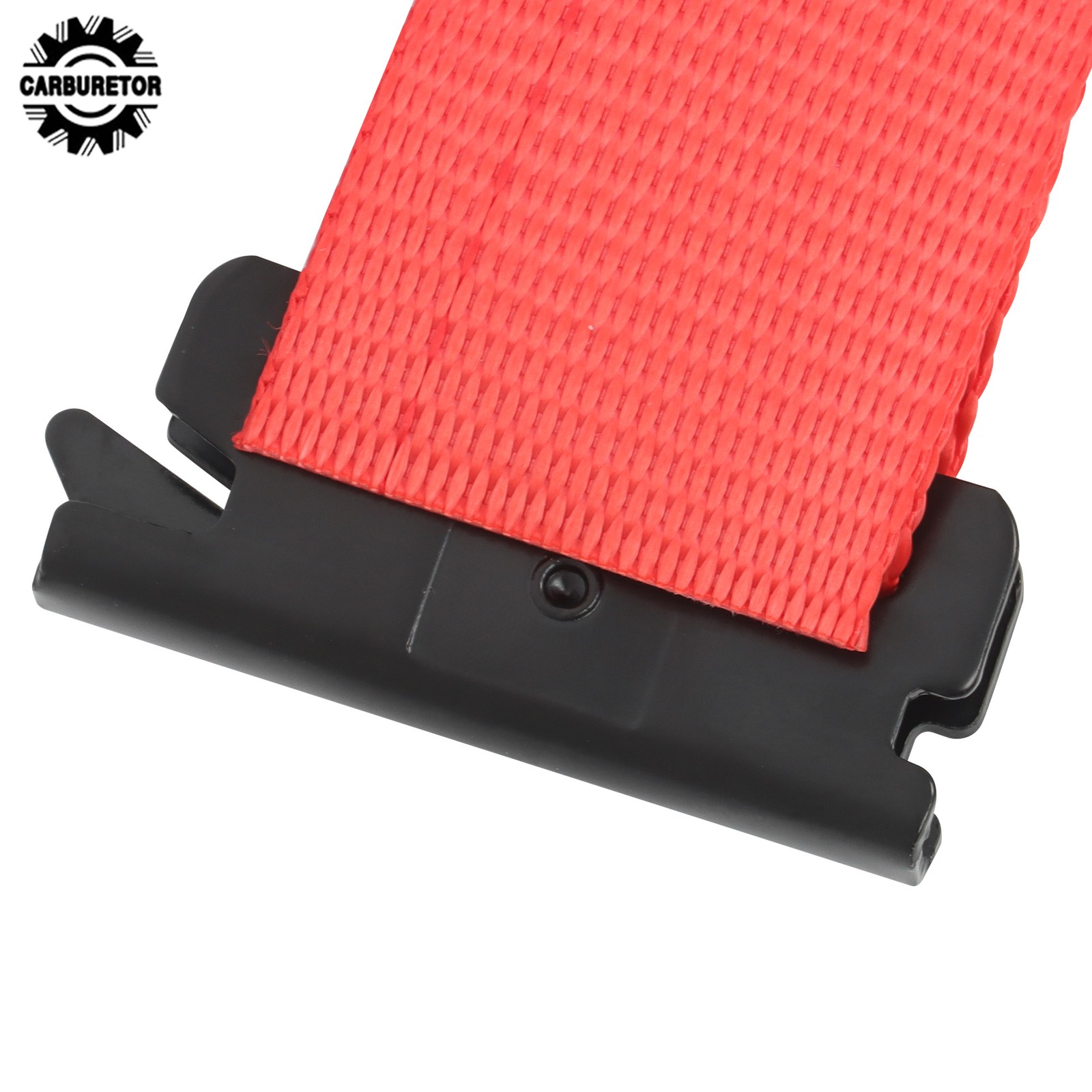 For Trailers Black E Track Wheel Chock Set & 6' Red Ratchet Straps Polyester