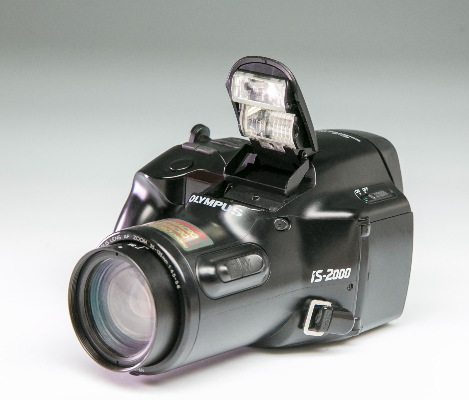 Olympus IS 2000 35mm Black Compact Camera Auto Focus