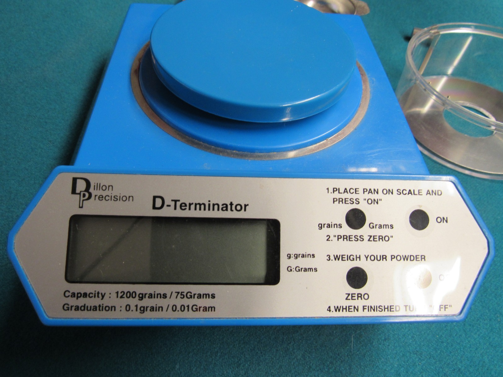 DILLON D- TERMINATOR SCALE IN PERFECT WORKING ORDER