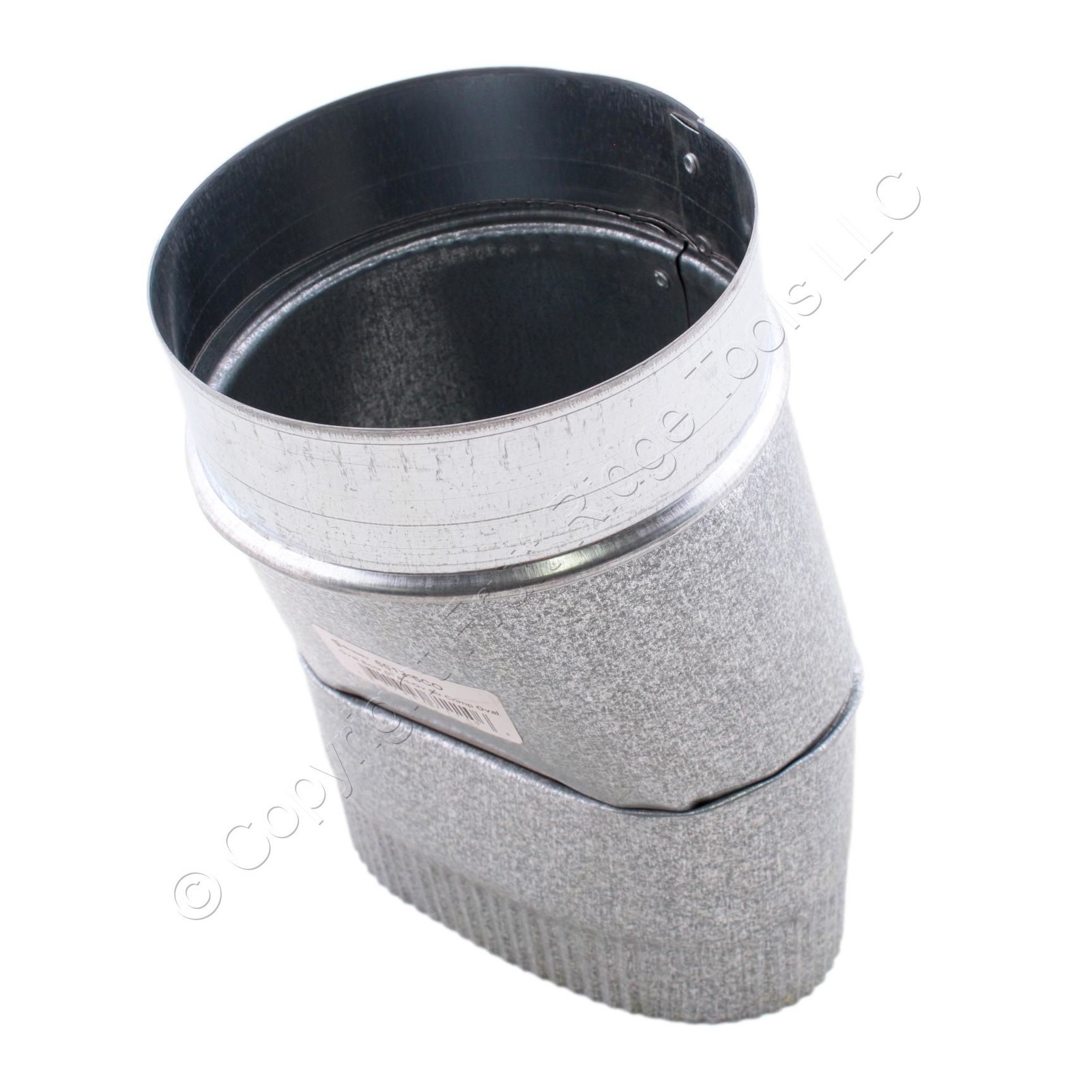 Snappy 6012-5CO Straight Boot 5" Round Oval Crimp 6-1/2" x 2-1/2"x 5"