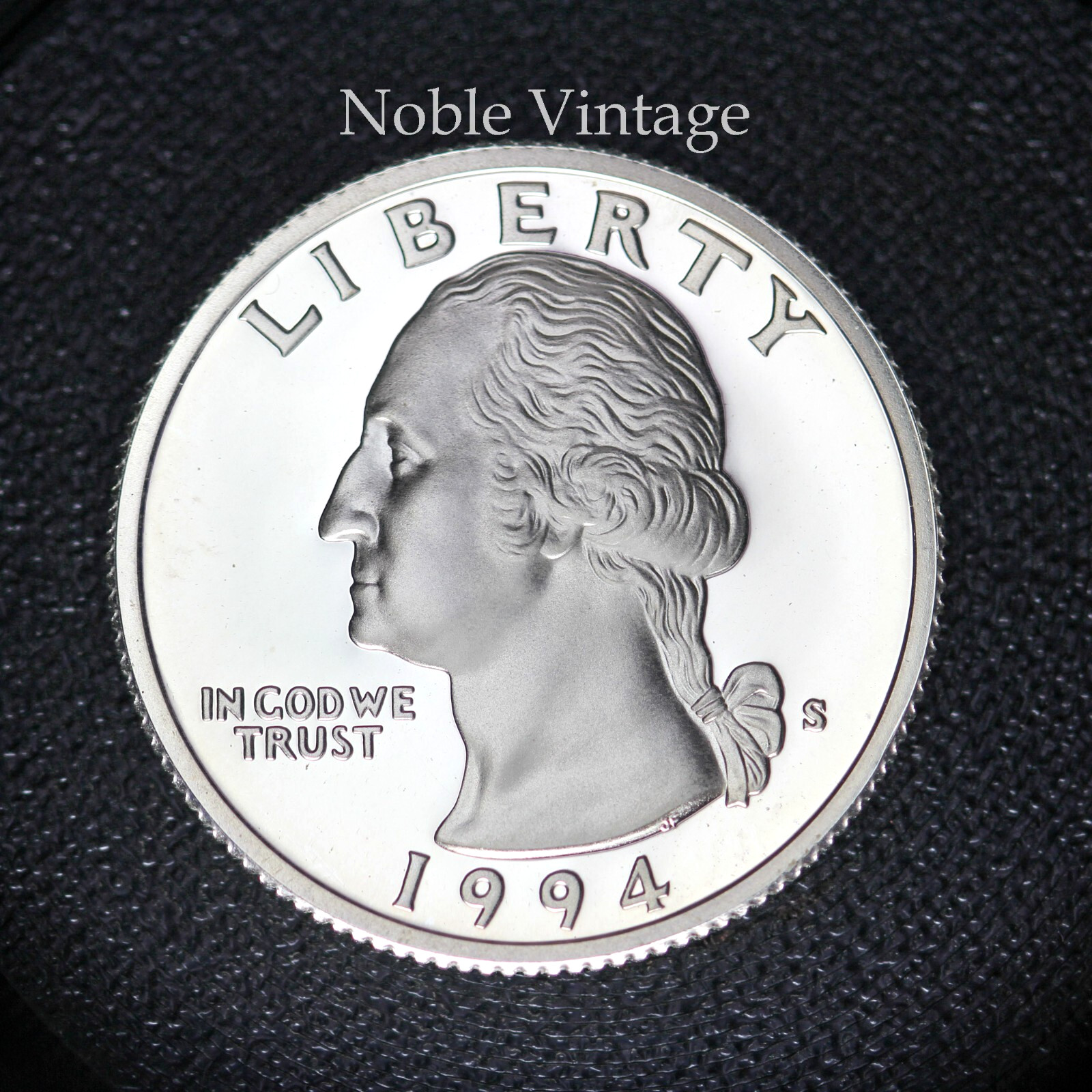1994 S Silver Proof Washington Quarter - 90% Silver - From a Proof Set