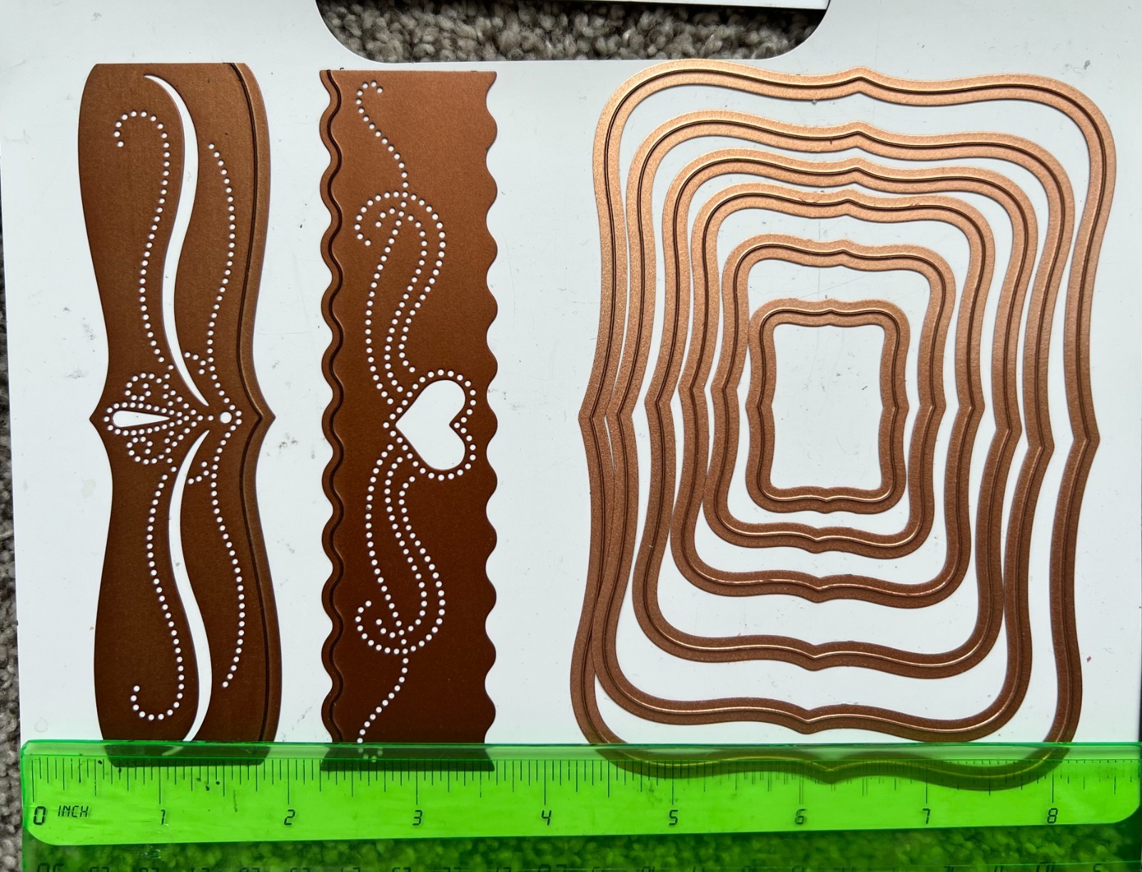 100+ metal die cuts shapes/borders/frames plus 13 magnetic sheets