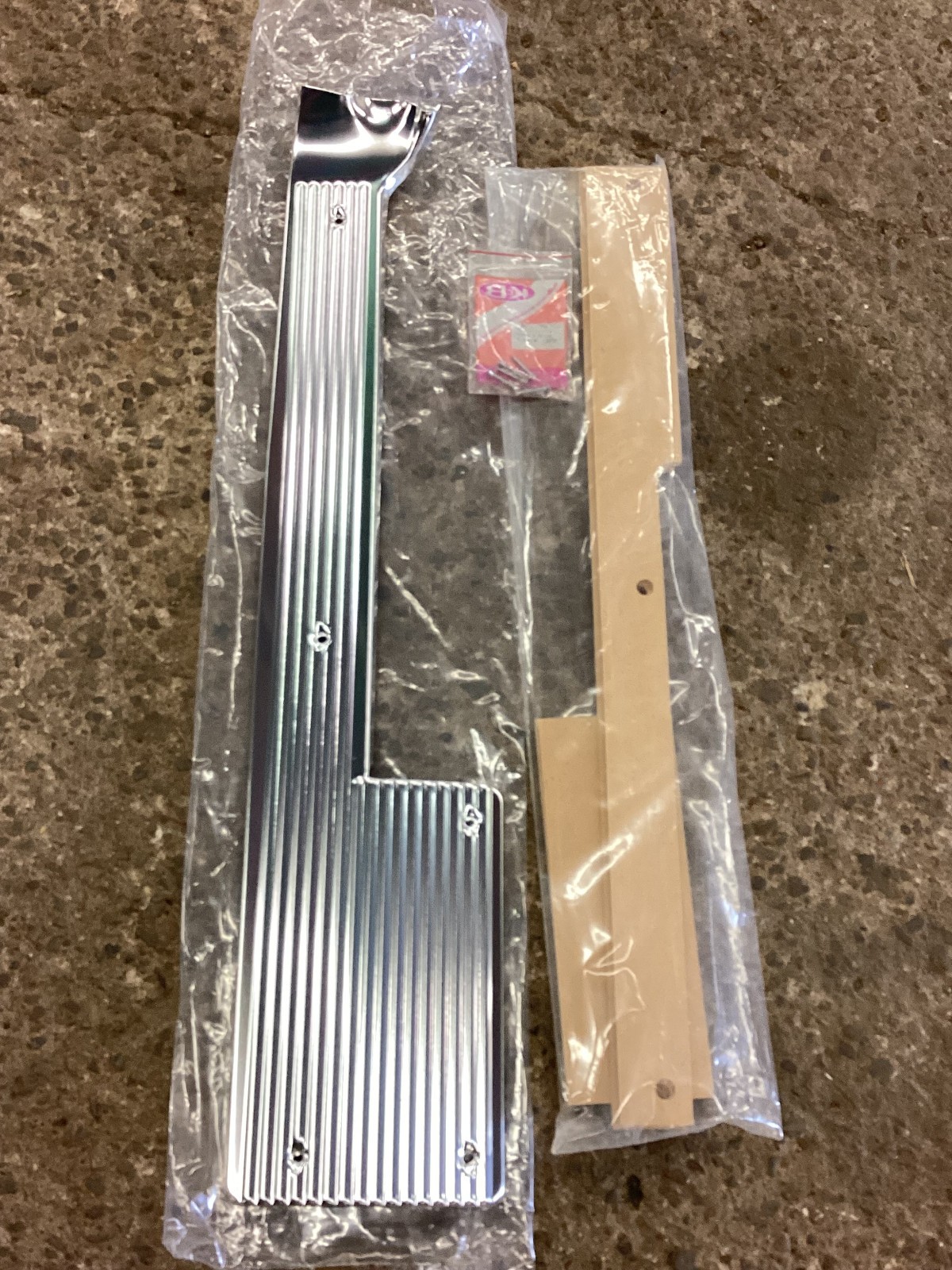 NEW GM Restoration Parts B00970 LH Driver Side Sill Plate with Spacer/Screws