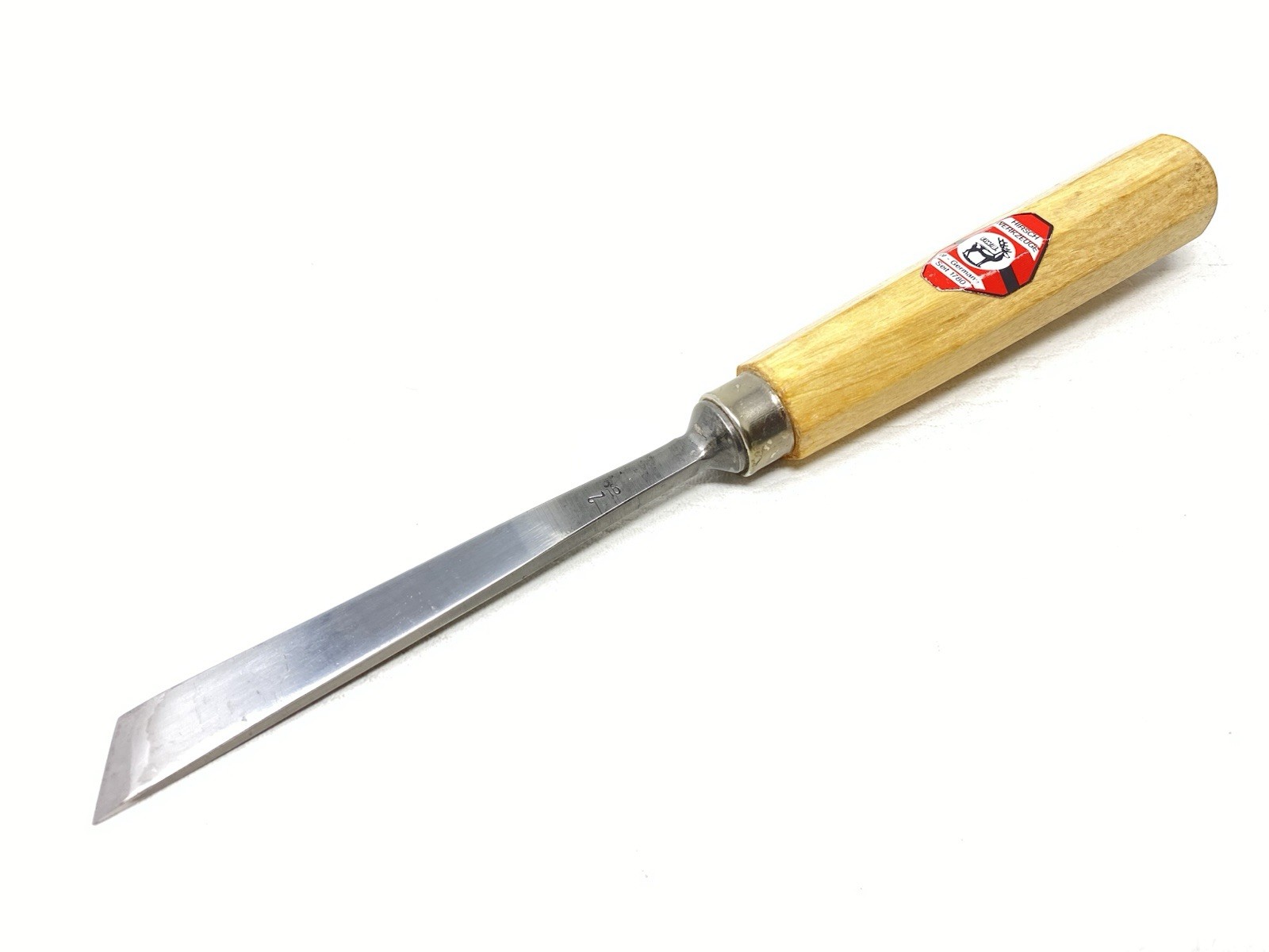 Hirsch Werkzeuge WFB No. 3102-16 Skewed Carving Tool 5/8" Wide Made in Germany