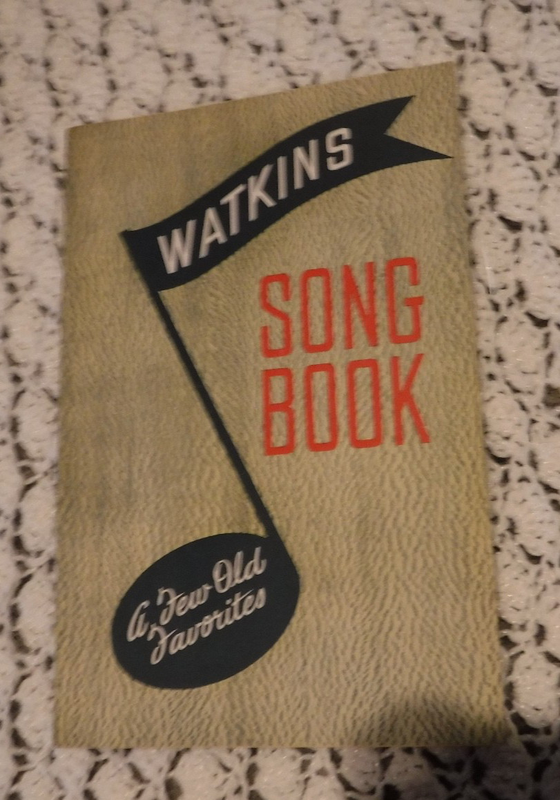 SONG BOOK A FEW OLD FAVORITES - THE J R WATKINS CO - PETER A ZELTEN GREEN BAY WI
