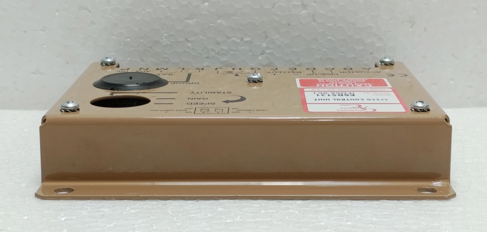 Governors America Corp. ESD5131 Speed Control Unit Engine Generator Governor