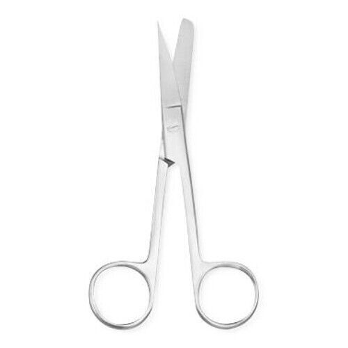 *1-Pack* Medline Centurion Sharp/Blunt Scissors 4.5" Sterile 65940