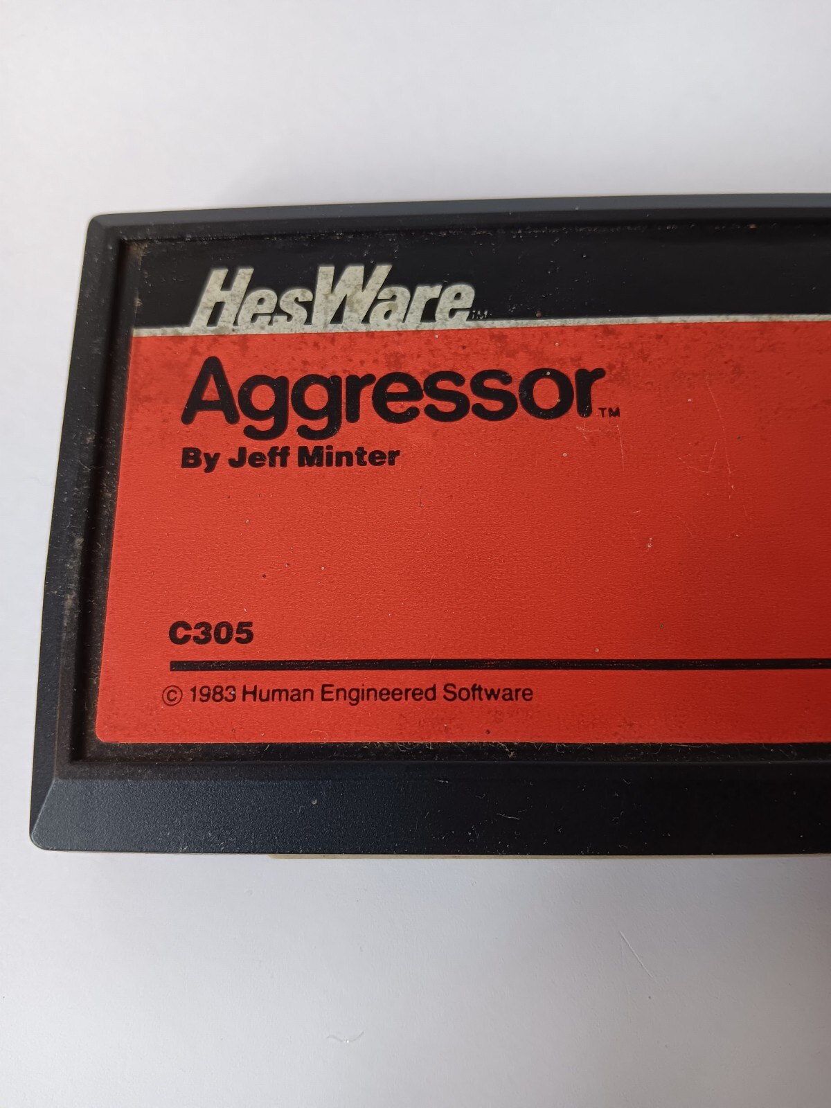 Commodore VIC 20 HesWare Aggressor Computer Game Cartridge Tested/Works