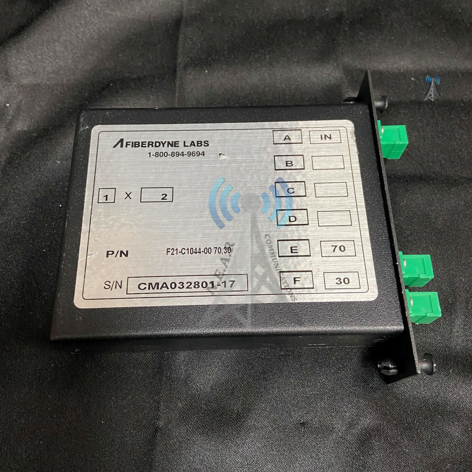 Fiberdyne Labs, F11-C1044-00, 70, 30, Single mode Optical Splitter *RH011520