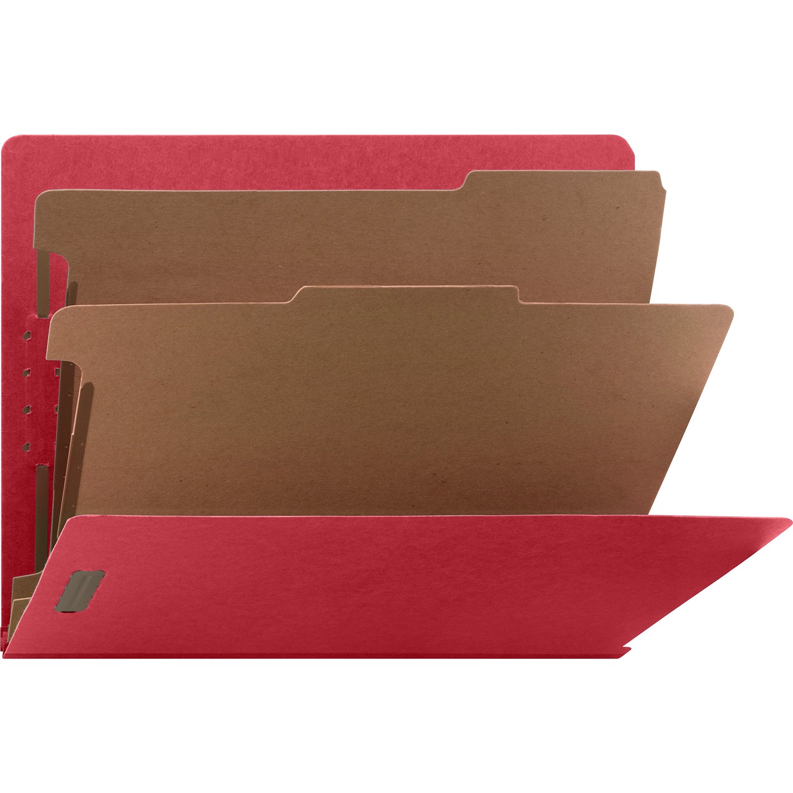 Nature Saver Recycled End Tab Classification Folders (NATSP17372) Letter, Blue
