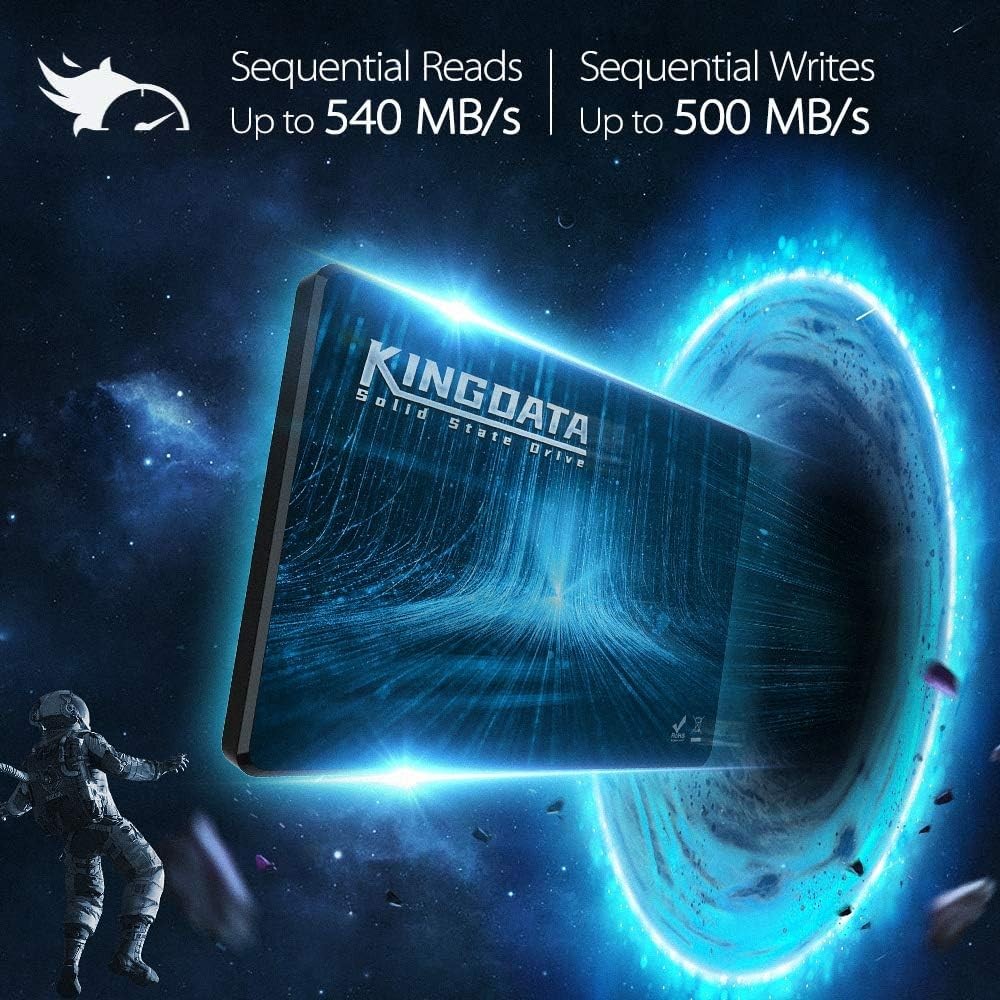 KINGDATA 64GB SATA SSD 2.5 Inch Internal Solid State Drive, 64GB, 2.5-SATA