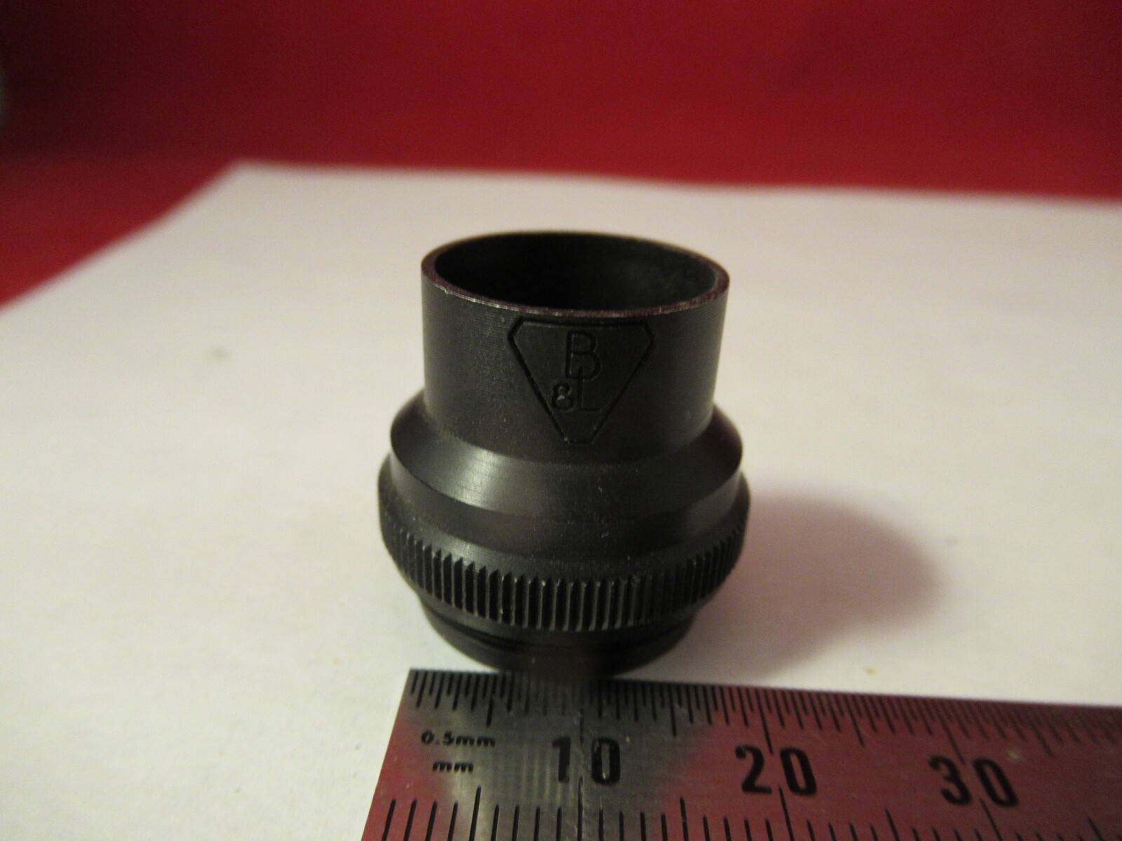 BAUSCH LOMB OPTICS OBJECTIVE LENS MICROSCOPE PART AS PICTURED &8-B-42