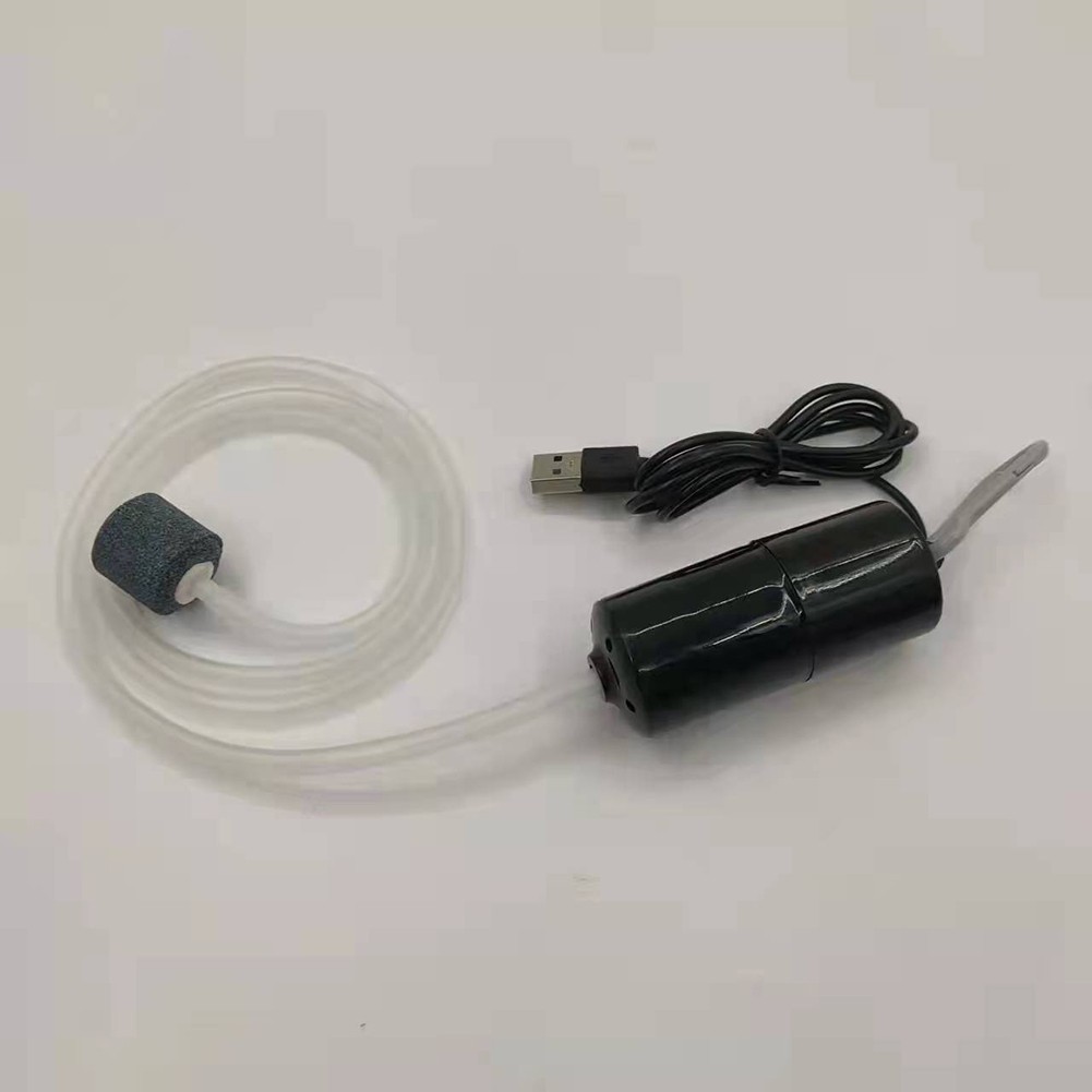 Essential Aquarium Oxygen for source Compact USB Silent Pump for Fish Care